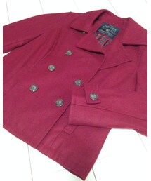 on the couch | ダッフルコート