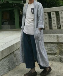 fog linen work | シャツワンピース