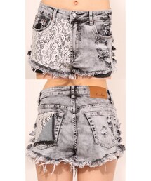 Bambam - SEDGEWICK GREY BAMBINO SHORT - GREY(デニムパンツ)