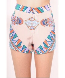 Lovers + Friends - LIVE YOUR LIFE SHORTS - BLUSH SCARF(その他パンツ)