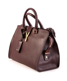 SAINT LAURENT PARIS - CLASSIC CABAS SMALL TOTE - BROWN(トートバッグ)