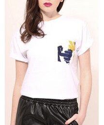 LIBERTINE-LIBERTINE - BRAKE POCKET T-SHIRT - WHITE(Tシャツ/カットソー)