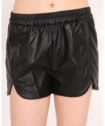 PINK STITCH - GALILEO SHORTS - BLACK(その他パンツ)