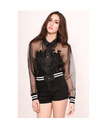 LAZY OAF | LAZY OAF - NICE JACKET - BLACK(カーディガン/ボレロ)
