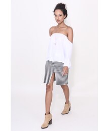 Paint It Red STRAIGHT LINES SKIRT - MULTICOLOUR(スカート)