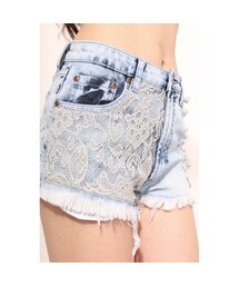 BAMBAM - SEDGEWICK GREY BAMBINO SHORT - GREY(デニムパンツ)