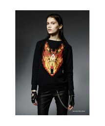 MARCELO BURLON | MARCELO BURLON - PHIL FIRE CREW - BLACK(スウェット)