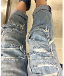 Right-on | ダメージジーンズ(デニムパンツ)