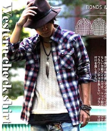 Bonds & Peace | ウエスタンチェックシャツ(シャツ/ブラウス)