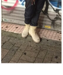 GENNARO | スウェードエンジニアブーツ(ブーツ)