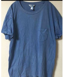 UNUSED | ロールアップスリーブポケットTシャツ(Tシャツ/カットソー)