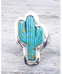 NAVAJO | turquoise cactus ring(リング)