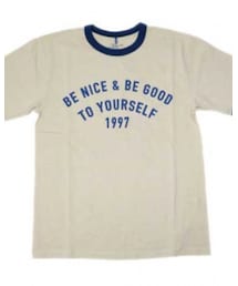 Good On | S/S Ringer Tee''BE-NICE''(Tシャツ/カットソー)