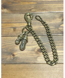 PEANUTS＆CO | Horse Wallet Chain × Yachimata Peanuts × Large Bero Peanuts(ウォレットチェーン)