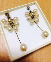 BEAMS WOMEN | パールイヤリング(イヤリング)