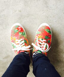 総柄シューズ(スニーカー)