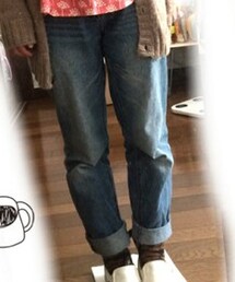 en face | ゆったりデニム(デニムパンツ)