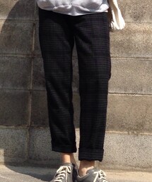 3.1 Phillip Lim | チェック柄クロップドパンツ

(その他パンツ)