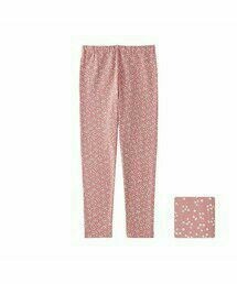 UNIQLO | GIRLS レギンス（フラワー・10分丈）(レギンス/スパッツ)