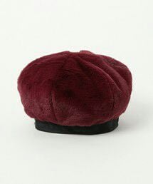 Right-on | 【MPS】フェイクファーベレー(ハンチング/ベレー帽)