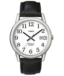 TIMEX | Timex black leather watch(アナログ腕時計)