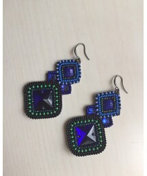 むげんどう | グリーンとお揃い(ピアス（両耳用）)