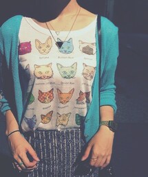 ブランド不明 | ねこＴ(Tシャツ/カットソー)