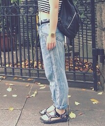 ブランド不明 | ケミカルデニム(デニムパンツ)