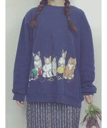 used | ねこスウェット(スウェット)