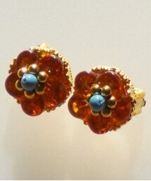 Beaucoup(ハンドメイド) | チェコビーズイヤリング(イヤリング)