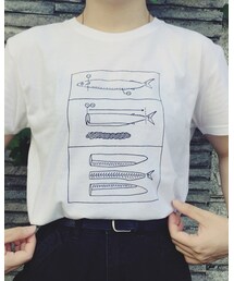 パノラマデザイン室 | 魚のさばき方(Tシャツ/カットソー)