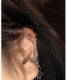 ヘリ | ピアス（片耳用）
