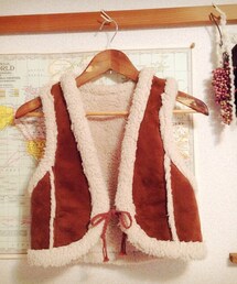 ムートンベスト(ベスト)