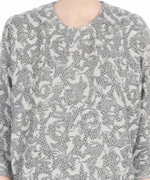 Maison Kitsune | クロップド セーター ジャガード(スウェット)