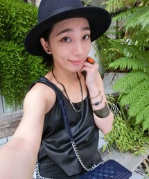 TOPSHOP | 皮背心(その他トップス)