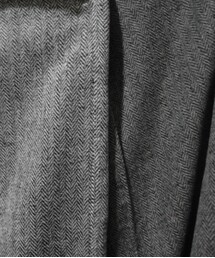 u1ofstyle | 羽狀自訂款寬褲 深/淺灰 
高腰24 中腰26 檔長34 長72.5(スラックス)