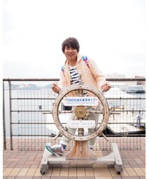 よく見ると背後に軍艦が写ってます⚓️ | その他