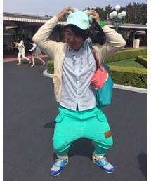 友だちがかぶってたキャップを借りてみた（笑） | キャップ