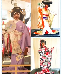 歌舞伎座で見つけた顔ハメパネル✨ | その他