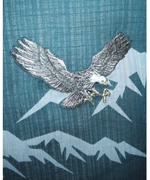 この浴衣は背中に鷹が刺繍されております。 | その他