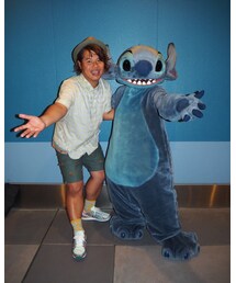 ランドではスティッチにも会えました〜 | その他