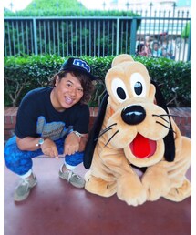 グーフィーとおすわりしてみた🐾 | その他