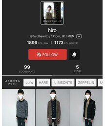 hiroくんモノトーンコーデバトン回します | その他