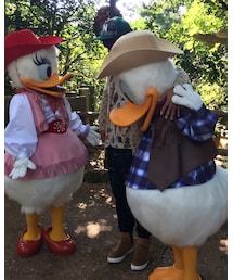 肩を組んで撮ろうと提案してくれたドナちゃん | その他