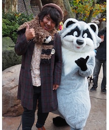 ひょうあらいストール付けてミーコとのグリ✨ | その他