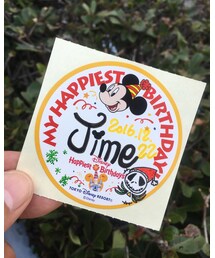 今月は誕生月なのでもらってみました😊 | ステッカー/テープ