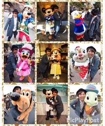 ドナルド以外にもたくさんのキャラクターがお祝いしてくれました✨ | その他