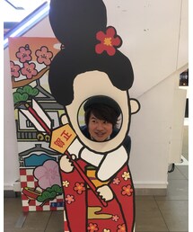 金沢駅にて顔ハメパネル発見🤗 | その他