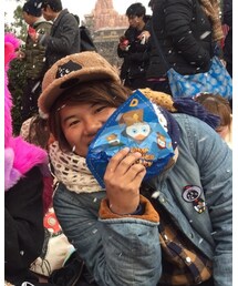 パレード待ちしながらランチしてたら雪☃️ | その他