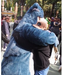 熊コーデでバルーに会う✨ | その他